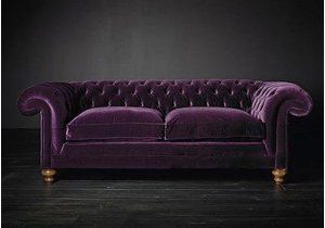 Sofa Design and Color Beautiful Plum Color