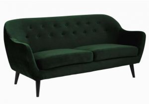 Sofa Design Center sofa Dunkelgrün Samt