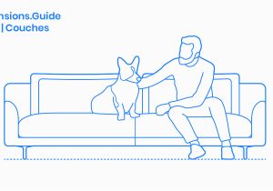 Sofa Design Measurements Couch sofa Dimensions & Drawings