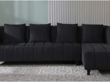 Sofa Design Pepperfry Mia 3 Seater Lhs Sectional sofa In Charcoal Grey Colour by Casacraft