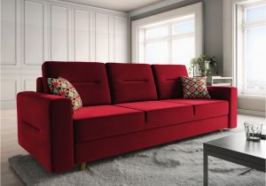Sofa Design software sofa 3 Sitzer Belmira Mit Schlaffunktion Rot