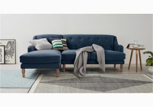 Sofa Design Tanzania Ariana Left Hand Facing Chaise End Corner sofa Sapphire