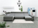 Sofa In U-form Zu Verkaufen Wohnlandschaft U form Alexia Grau Hellgrau Ottomane Rechts