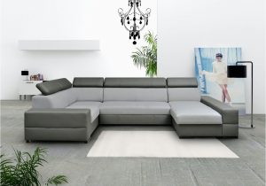 Sofa In U-form Zu Verkaufen Wohnlandschaft U form Alexia Grau Hellgrau Ottomane Rechts