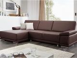 Sofa L form Beige Cavadore Eckcouch Corianne Couch L form In Lederoptik Und