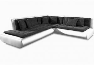 Sofa Mit Grobem Stoff New Look Ecksofa Xl Exit I Links Weiss Anthrazit