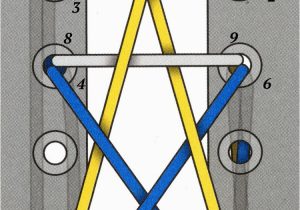 Sofa Schnitt Pentagramm Schnürsenkel Einfädeln – 13 Schnürtechniken Mit Anleitung