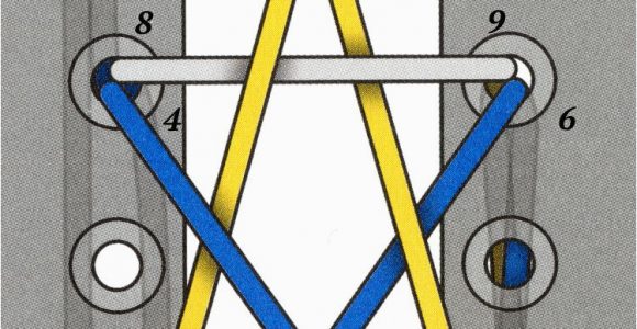 Sofa Schnitt Pentagramm Schnürsenkel Einfädeln – 13 Schnürtechniken Mit Anleitung