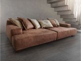 Sofa Schnitt Vintage 3 tolle Big sofa Braun Aviacia