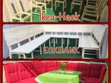 Sofa Stoff Tackern Diy Ikea Hack Aus 8 Stühlen Wird Eine Große Eckbank Bzw