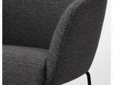 Sofa Stuhl Bequem tossberg Stuhl Metall Schwarz Grau