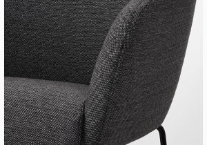 Sofa Stuhl Bequem tossberg Stuhl Metall Schwarz Grau