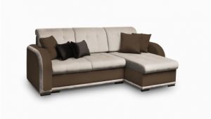 Sofa U form Taupe Ecksofa sofa Lindo Mit Schlaffunktion Braun Taupe Ottomane Rechts