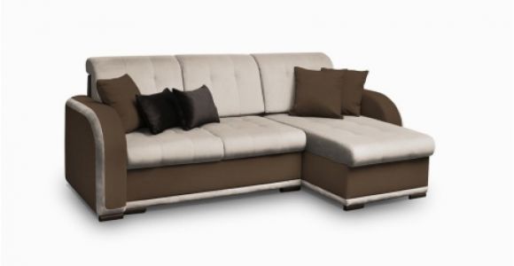 Sofa U form Taupe Ecksofa sofa Lindo Mit Schlaffunktion Braun Taupe Ottomane Rechts