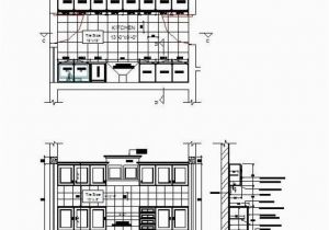 Spülbecken Küche Dwg Galley Kitchen Design Cad Drawing Cadblocksfree Cad