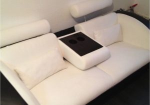 Stoff sofa Naht Reparieren Leder Schwarz Weiße Couch top