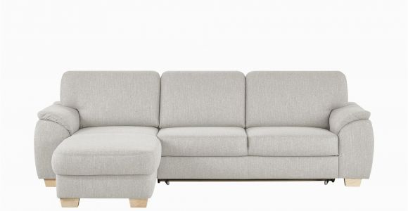 Stoffsofa Beige Smart Ecksofa Valencia