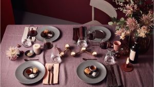Tisch Eindecken Glas Oder softer Bordeaux Und Nudetöne Gesellen Sich Zu Grau