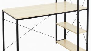 Tisch Mit Regal Jule Schreibtisch "lasse" sonoma Eiche Holznachbildung 120x64x120cm Arbeitstisch Mit Regal