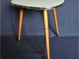 Tisch Rund Jugendstil Dreibeiniger Tisch 50er Jahre Retro Mid Century Nierentisch