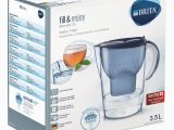 Tischwasserfilter Glas Brita Wasserfilter "marella Xl" 3 5 Liter In Blau