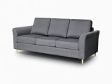 Vidaxl sofa 3-sitzer Stoff Dunkelgrau sofa 3 Sitzer Haitor Dunkelgrau