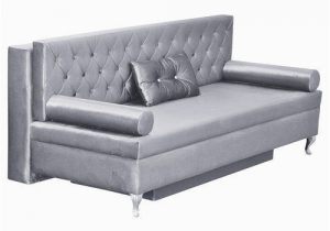 Wayfair Schlafsofa 3 Sitzer Schlafsofa Glamour Happy Barok Polsterfarbe Grau