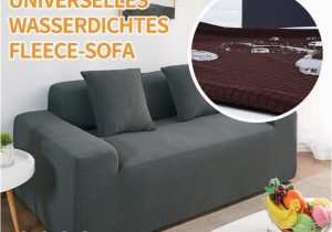 Weiße sofas Wasserdichter Elastischer sofabezug