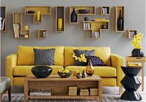 Wohnzimmer Gelbes sofa 16 Faszinierende Innenräume Mit Gelben Akzenten Sie