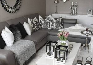 Wohnzimmer Ideen Graues sofa Black White and Gray Living Room Design Livingroom Living
