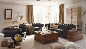 Wohnzimmer Mit Braunem sofa Sk³rzane sofy Chesterfield