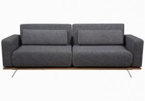 Yoko Schlafsofa Schlafsofa Grau Schwarz Designer Schlafcouch Bettsofa