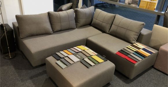 Youtube sofa Design Ausstellungsstück Gemini Z Ecksofa Stauraum Zeno Grau Rechts