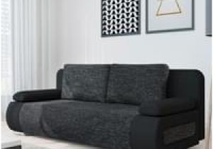 Zweier Schlafsofa Mit Bettkasten sofa Schlafsofa Inklusive Bettkasten Alina L Schwarz Rot
